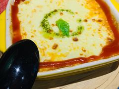 芝士番茄牛肉酱烤意大利千层面-摇滚披萨(长春街店)