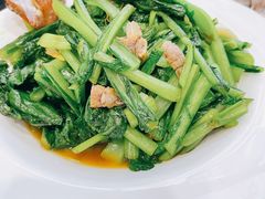 皮皮虾肉炒小白菜-胶东海鲜大排档(北太平庄店)