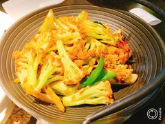 铁锅有机菜花-旺顺阁鱼头泡饼(常营店)