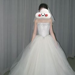 -桃子造型婚纱礼服(凤起广场店)