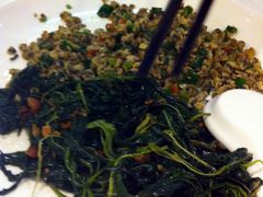 菠菜炒蚬肉-深运潮州粥(东门店)