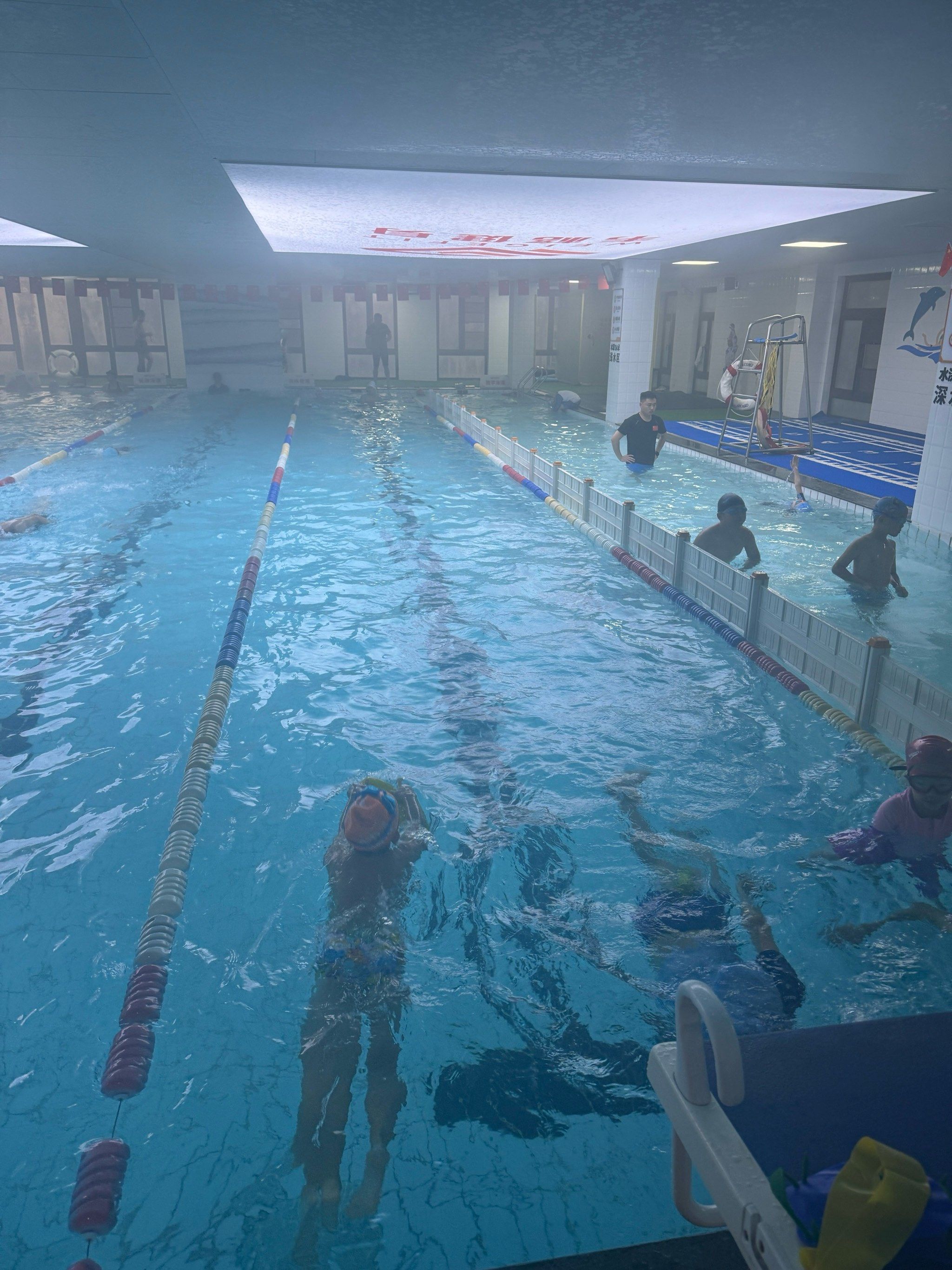 学游泳的快乐日记