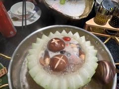 -得意咚瓜·顺德鱼生·冬瓜盅火锅