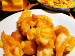 梨球果仁虾-小吊梨汤·北京菜·烤鸭(鸟巢店)