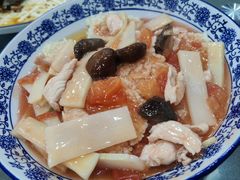 茄汁虾仁锅巴-广迎居老正兴菜馆
