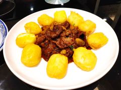 脆皮鲜奶拼蚝油牛肉-和记小菜(大宁店)