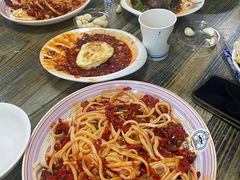 -歹歹的加个面过油肉拌面