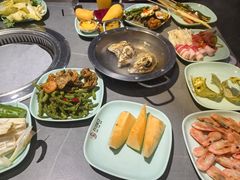 -九寸花汀海鲜烤肉自助(中东迪克店)
