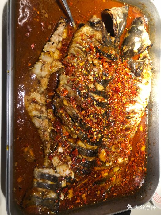 鱼酷活鱼现烤(大悦城店)油泼香辣清江鱼图片 - 第1张