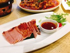 炭烧猪颈肉-渔太泰漓江小馆·广西融合菜(西街店)