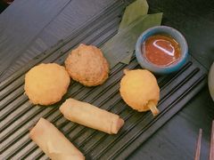 Golden虾饼-浩海火燒雲傣家菜(芮欧百货店)