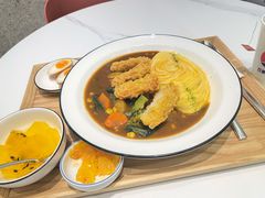 炸虾排咖喱蛋包饭套餐-池奈·咖喱蛋包饭(熙地港店)