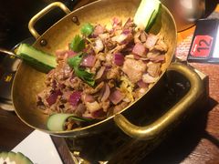 干锅孜然羊肉-楼兰新疆主题餐厅(苏州中心店)