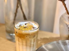桂花拿铁咖啡-角落低卡烘焙(正弘城店)