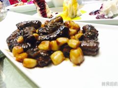 黑蒜子牛肉粒-蓬川食府(金海道店)