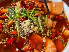 海鲜毛血旺-绿茶餐厅(蓝色港湾店)