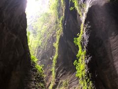 -龙水峡地缝景区