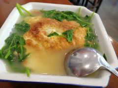 豌豆尖煎蛋汤-天回镇何氏豆腐(总店)