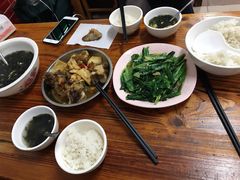 油渣炒时蔬-老兵牛蹄店(下沙店)