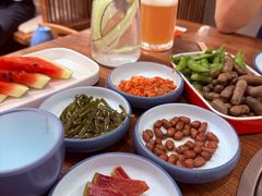 -明洞阿姨·韩式酱蟹烤肉·创意料理(三元桥店)