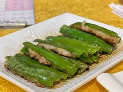虎皮尖椒-顺德公平靓正特色牛花粥(花都店)