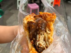 -老鼓楼麻辣烫夹馍