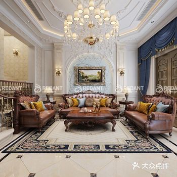 金大元别墅案例-古典欧式风格非常的奢华大气