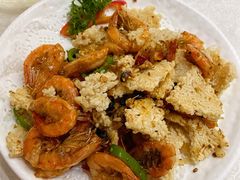 金蒜锅巴焗海虾-食为先(广园店)
