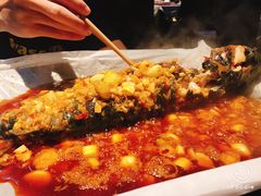 蒜香纸包江团烤鱼-红辣椒·川菜·火锅(张杨路店)