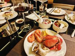 -大中华希尔顿酒店-念自助餐·海南美食·三文鱼
