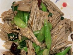 黑腐竹拌芥蓝-雲蜀龙阁·金牌水煮鱼(方庄店)