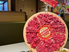 现切鲜牛肉三拼-海底捞火锅(天津SM城市广场店)