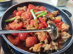 -贵州辣子鸡番茄鸡