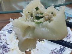 猪肉韭菜水饺-粥公粥婆精品家常菜(青龙桥店)