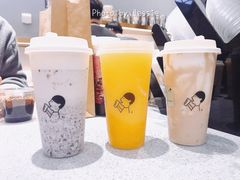 芋泥紫米茶-喜茶(青岛金狮广场店)