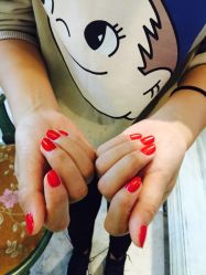 -孔雀手美甲美睫护理