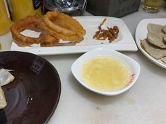 豆汁焦圈全套-京门老爆三·铜锅涮肉 爆肚(望京店)