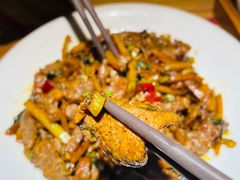 桂林酸笋紫苏炒牛腱-桂小厨广西菜(印象城店)