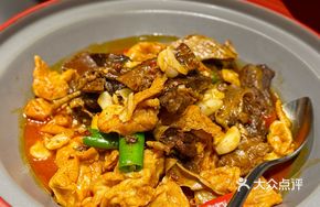 Fried Tofu Braised Beef Shank
