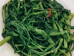 捞起椒丝腐乳通菜（超）-虾饺妹·粤式手工点心(水荫路店)