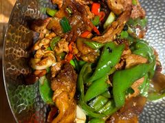 鲍鱼辣椒炒肉-花舍·新派粤菜·西餐·下午茶(亚运村·鸟巢店)