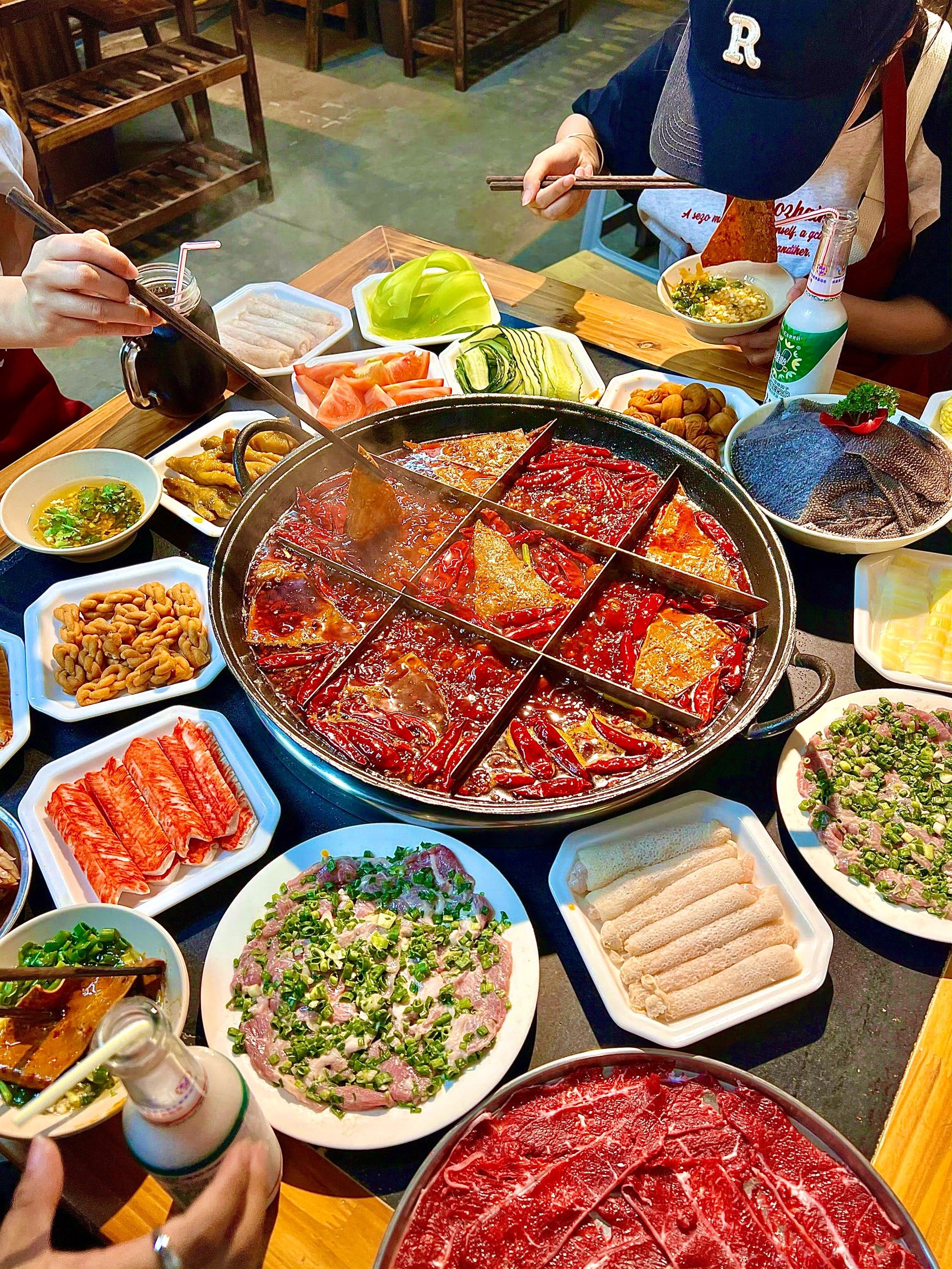 冬天就要吃热气腾腾的火锅啊!