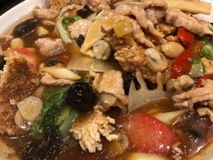 锅巴肉片-芙蓉凰花园酒楼