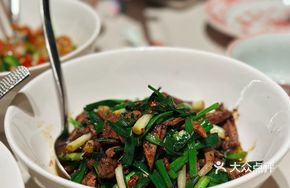 Scallion Stir-fried Pig Liver
