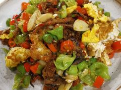 双椒茄子鮓炒鸡蛋-泓0871臻选云南菜·味庄