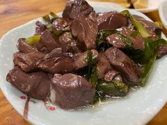 韭菜炒猪血-陈记汤饭(水巷口店)