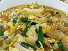 糟肉竹笋炒年糕-老袁炒年糕(富豪路店)