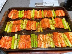烤蟹柳蒜苗-一棠龙虾•王牌虾球(楚河汉街店)