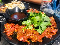 香菜牛肉-游击队小豆腐(九街店)