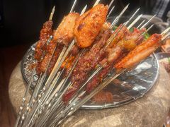 -拾光与烟火丨炭火串烧·自贡小活鲜(西村大院店)